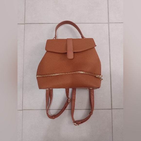 Handbags - Brown Backpack NWOT